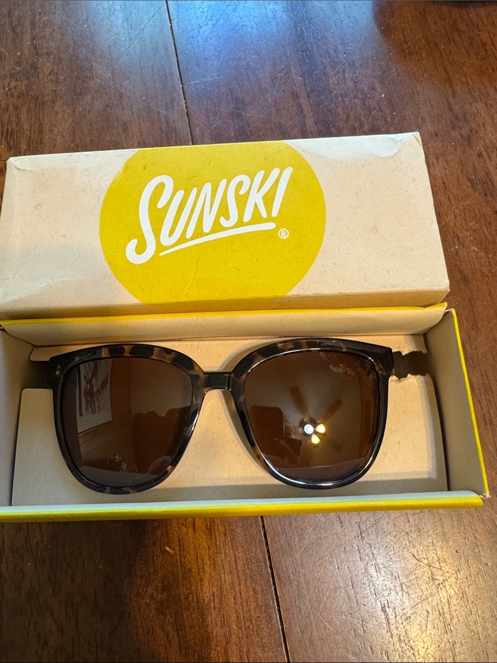 Tortoiseshell Brown Women's Fashion Sunglasses